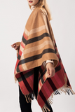Casual Street Patchwork Tassel Outerwear