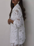 Elegant Casual Lace Loose Suit Jacket