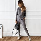 Andrea Sweater + Pants Suit