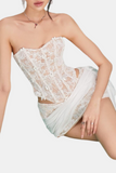 Charlotte Lace Corset Set