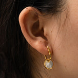 Kolczyki z muszli Celeste